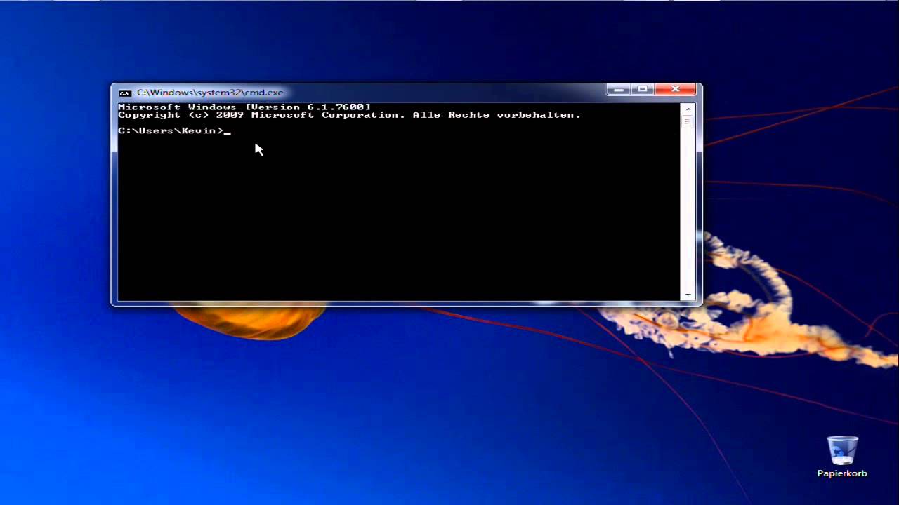 IP ADRESSE EINSEHEN / CMD IPCONFIG - YouTube