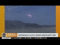 Possible ufo sighting over us military base