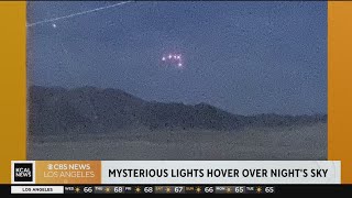 Possible UFO sighting over U.S. military base