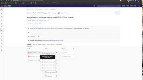 Debugging a failed pipeline on the Handbook