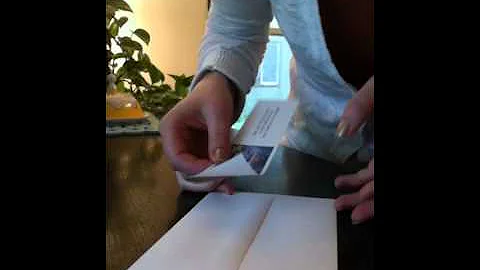 How to Adhere a Label Wrap to an Envelope