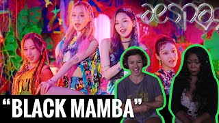aespa (에스파) - "Black Mamba"  - Reaction
