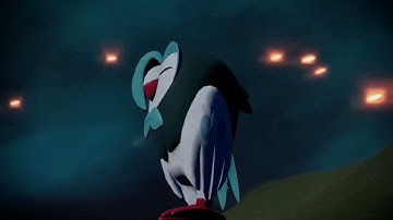 Nintendo Switch Pokemon Legends Arceus Evolving Shiny Dartrix into Shiny Hisuian Decidueye