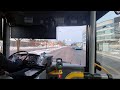 Sweden stockholm ride withbus 707 from skrholmen to frungenscania omnilink172