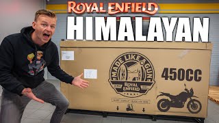 2024 ROYAL ENFIELD HIMALAYAN 450 Unboxing (40HP)