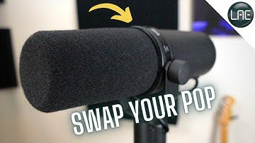 How to Change/Remove Shure SM7B Windscreen