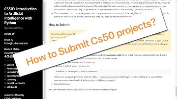 How to submit Cs50 projects 2021 | Windows | Cs50x | cs50ai | cs50web