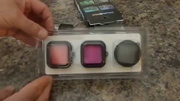 Unboxing Polar Pro Aqua Series filters for GoPro Hero 3+