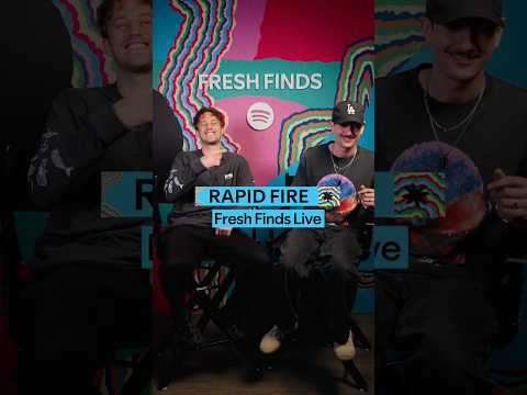 4 Fresh Finds artists. 1 Rapid Fire round. 0 wrong answers. 👏