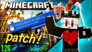 Minecraft 1.26 Patch Gameplay & Direct Download Link | Full Guide in Hindi 🎮🔥