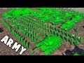 BIGGEST Army Men Force EVER! (Army Men of War - Toy Soldiers Green vs Tan Part 3)
