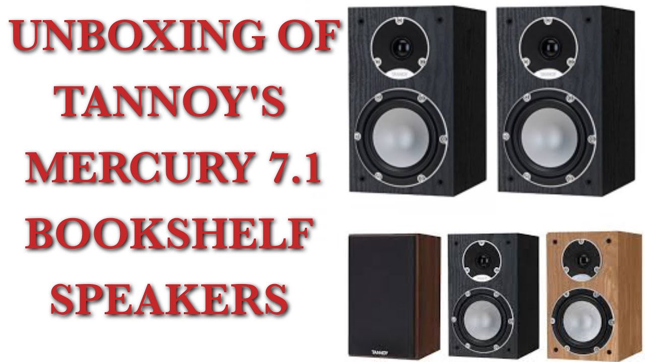 Tannoy mercury 7.1 UNBOXING | tannoy bookshelf speakers | best speaker in  2020 | speakers UNBOXING