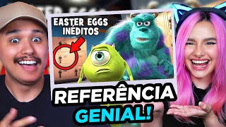 é muito REFERÊNCIA! 61 DETALHES que você PERDEU em MONSTROS SA | React Sessão Nerd