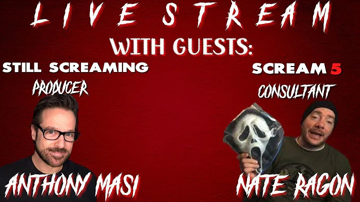 SCREAM 5 FILM CONSULTANT NATE RAGON & STILL SCREAM...