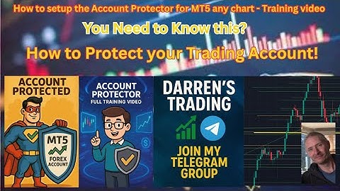 How to Set Up the Account Protector for MT5 on Any Chart – Complete Training Video