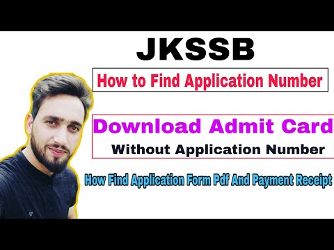 How to Download Jkssb Admit Card Without Application Number