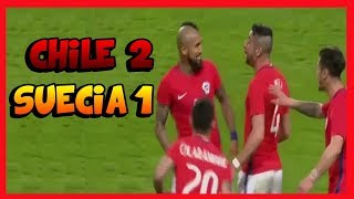 SUECIA vs CHILE 1-2 RESUMENHighlights Goles Amistoso / RESUMEN COMPLETO HD