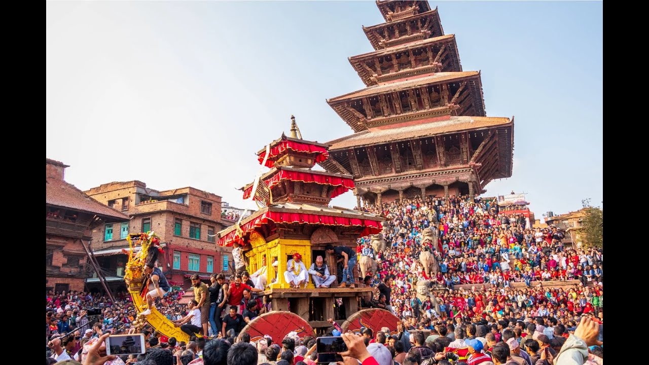 Biska jatra live from bhaktapur 2080 II Day 1 II @SarokarTVHD