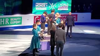 Men's Medal Ceremony World Figure Skating Championships 2024 Ilia Malinin