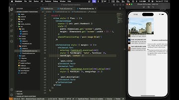 ASMR Programming - React Native Shared Element Transitions Example - No Talking