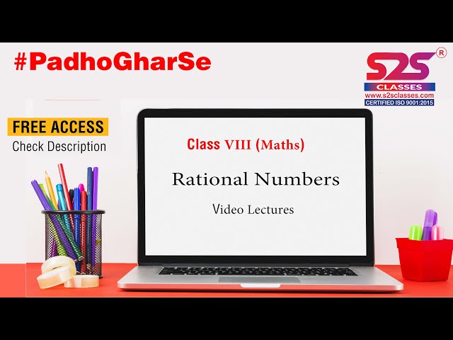 Class 8 Maths - Chapter 1 Rational Numbers | NCERT | Quick Revision | Full Chapter |