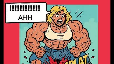 Female Muscle Growth Comic: Unhappy Marriage Jessica and Paul PART 3