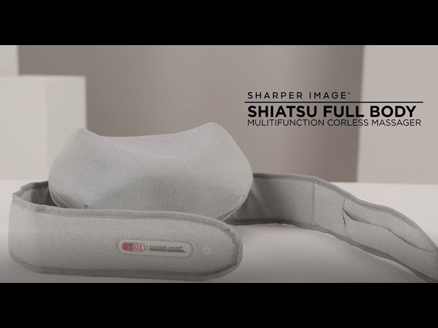 Sharper Image Shiatsu Full Body Multifunction Cordless Massager