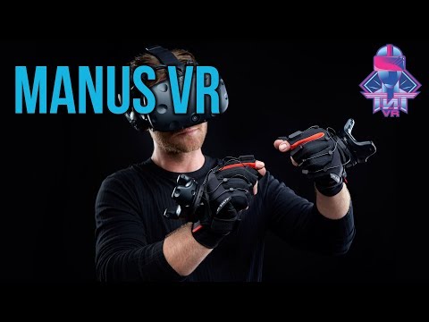 Обзор Manus VR - Перчатки с Тактильной Отдачей