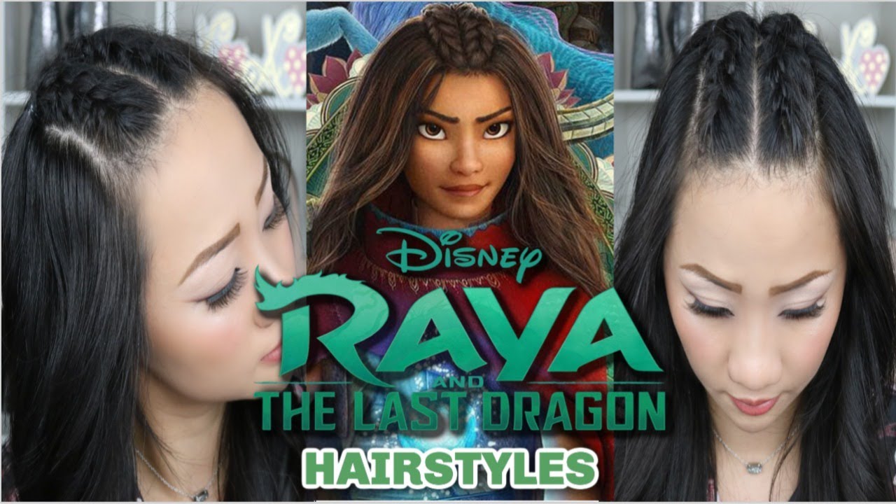 HOW To do RAYA and the Last Dragon Hairstyles! MaiMoments 