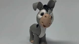 Donkey Modeling Clay Osiołek Z Modeliny
