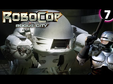 Видео: ПЕРВЫЙ БОСС — RoboCop: Rogue City #7