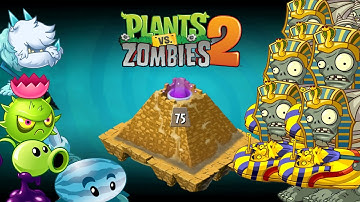 Plants vs. Zombies 2: Beating the Pyramid of Doom! Endless Levels Challenge Part 3