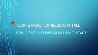 data structures trees- expression trees in tamil