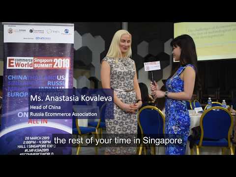 Exclusive interview with Anastasia Kovaleva@ Ecommerce World Summit 2019