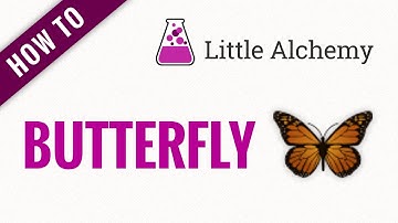 How to make a BUTTERFLY in Little Alchemy