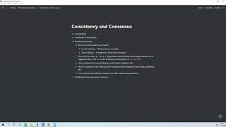 Book Club - CH:9 - Consistency and Consensus (Linearizability and ordering of events) Net Worth