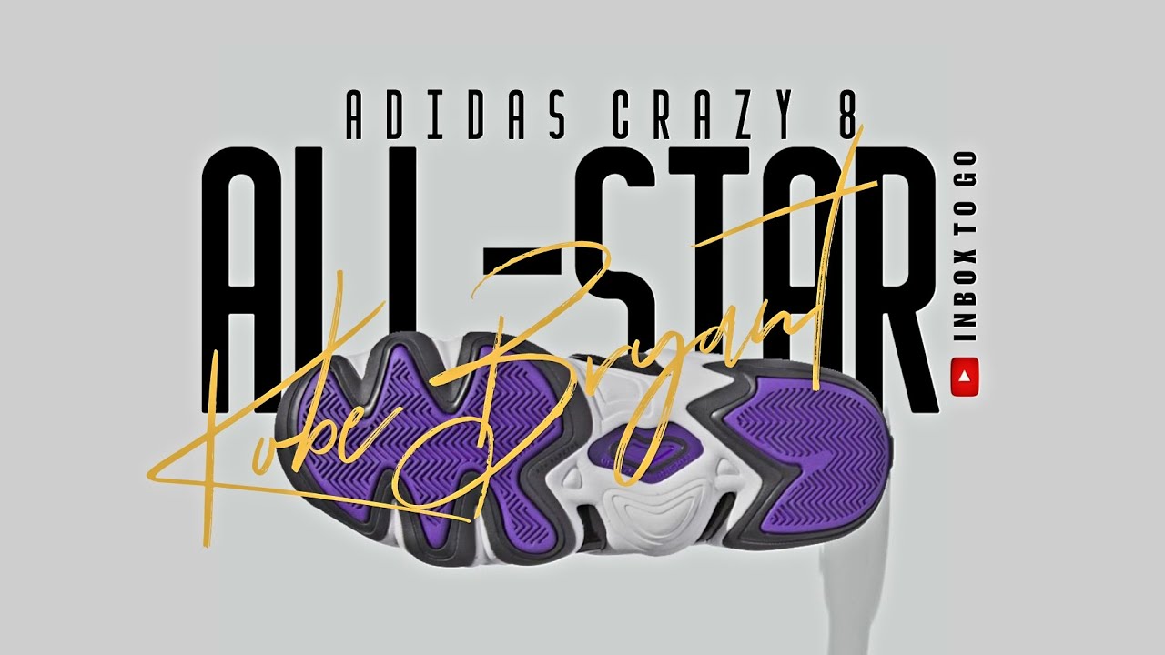 KOBE BRYANT NBA ALL-STAR 2024 Adidas Crazy 8 DETAILED LOOK + 