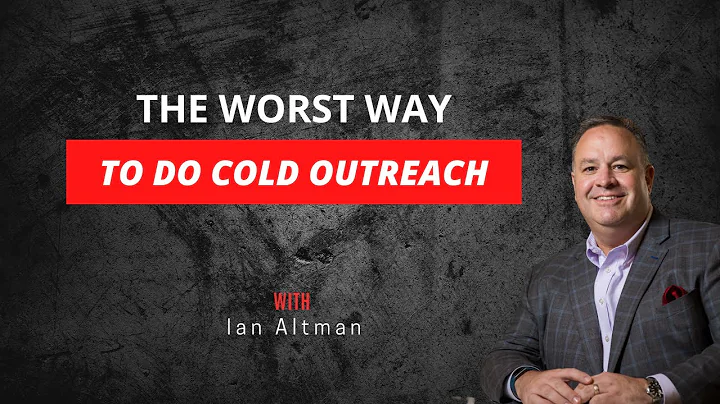 The Worst Way To Do Cold Outreach