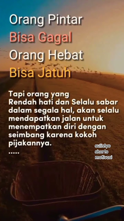 Kata kata Bijak Yang Selalu Rendah Hati #shorts #motivasi #inspirasi #katakatabijak
