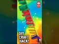 Ye Magic hai ya Craft? 😱 Colorful Paper Tree Hack! ✨ paper decoration ideas 💡😄