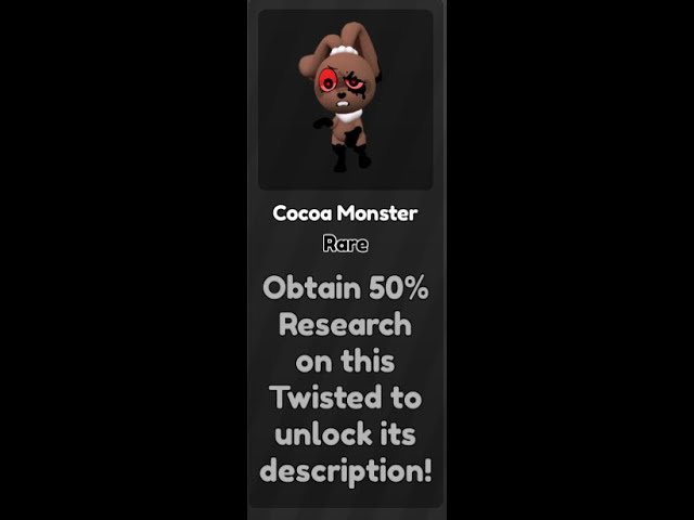 Twisted) Monster Cocoa Sighting (Dandy's World Easter Update