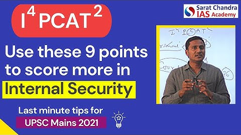 9 points to score more in Internal Security - UPSC CSE Mains GS-3
