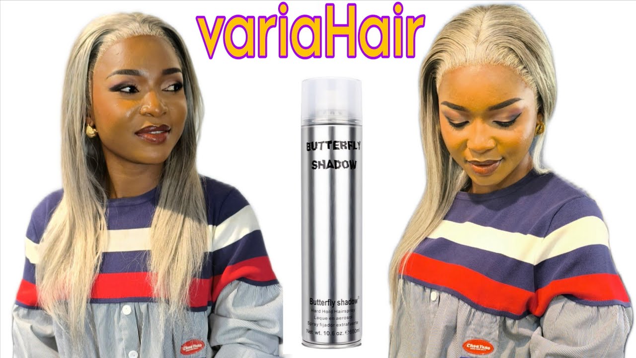 HOW TO: GLUELESS WIG  INSTALL FOR BEGINNERS From Variahair. Gray hair 