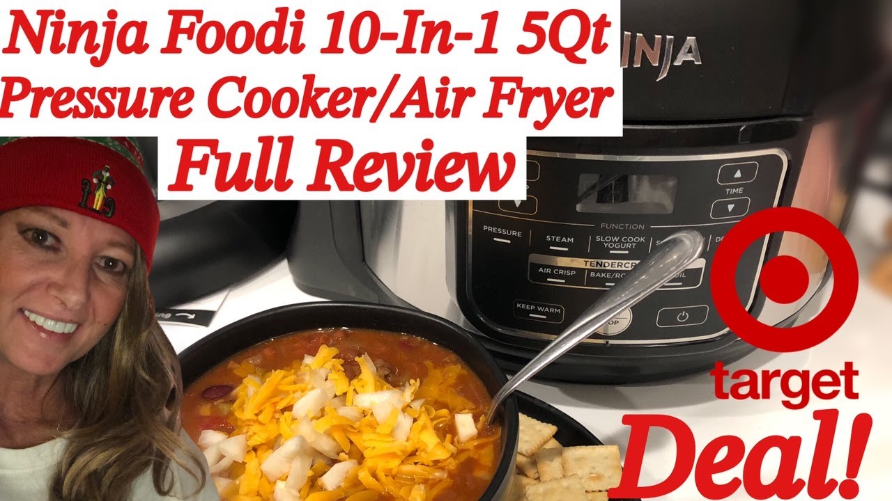 Ninja Foodi Programmable 10-in-1 5qt Pressure Cooker and Air Fryer - FD101