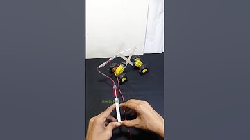 How Work Foldable Mechanism in a Car • Dc Motor