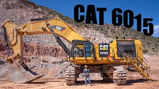 Copper Mining with a Cat 6015B