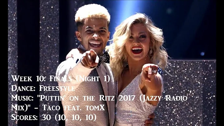 Jordan Fisher - All Dancing With The Stars Perform...