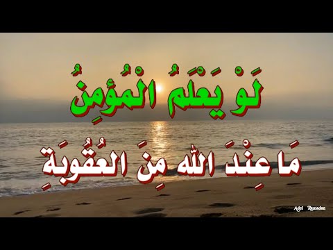 حديث ل و ي ع ل م ال م ؤم ن م ا ع ن د الله م ن الع ق وب ة م ا ط م ع ب ج ن ت ه أ ح د