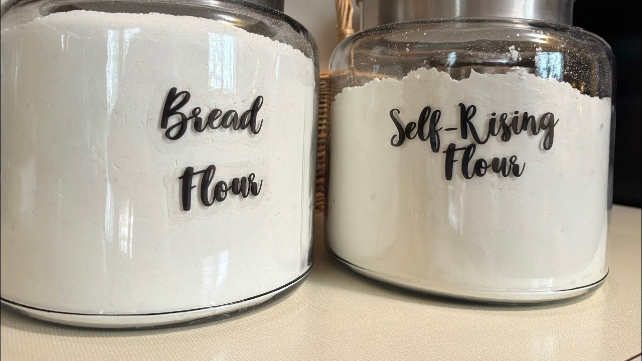 DIY Bread flour, and Self Rising Flour, simple budget friendly recipes