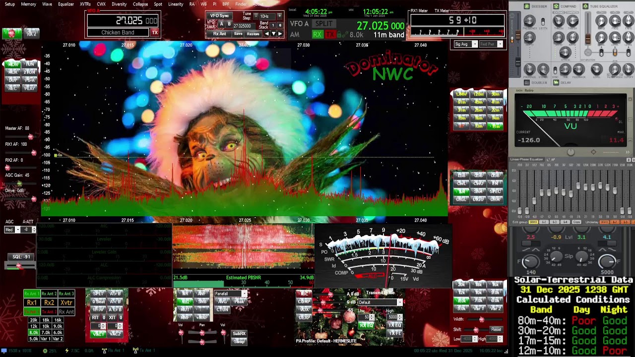 12/31/25 27.025mhz CH6 CB radio LIVE  From 30miles SE of Portland,Oregon videogate